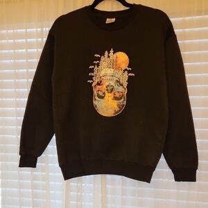 Black Skull Sweater ‐ Jacket